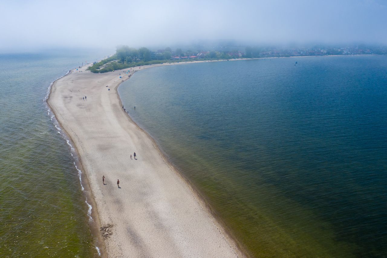 Cypel w Rewie to jedno z najpiękniejszych miejsc nad polskim morzem