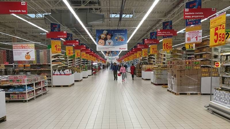 sklep handel niedziela market zakupy auchan