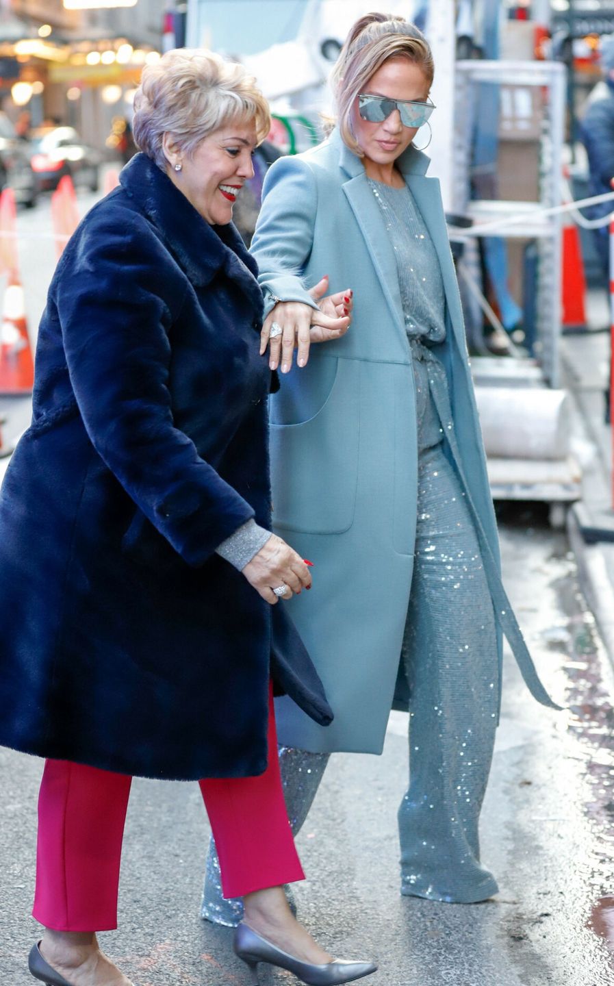 Jennifer Lopez z mamą