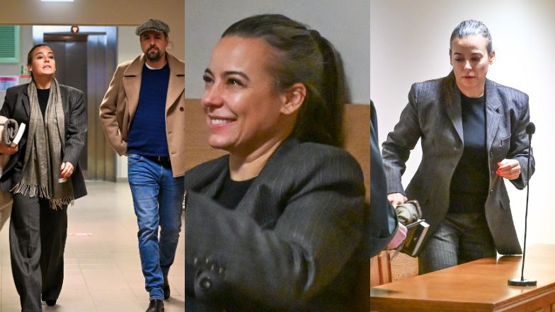 Anna Mucha w sądzie