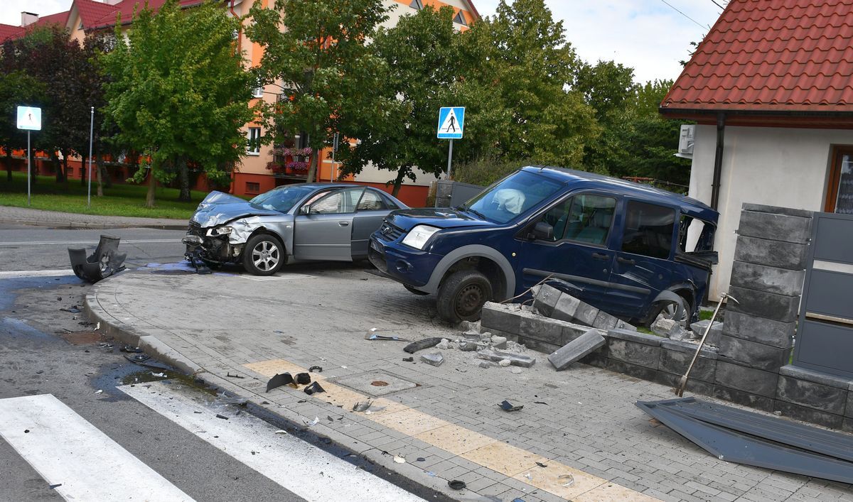 Czarna seria na ul. Chopina w Radziejowie. Dwa wypadki w odstępi