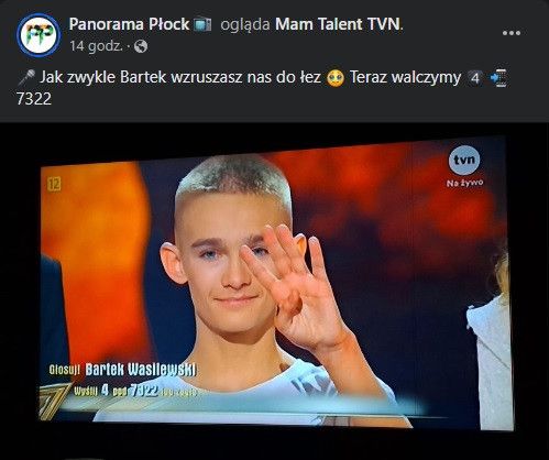 Młody STM w finale "Mam Talent" TVN