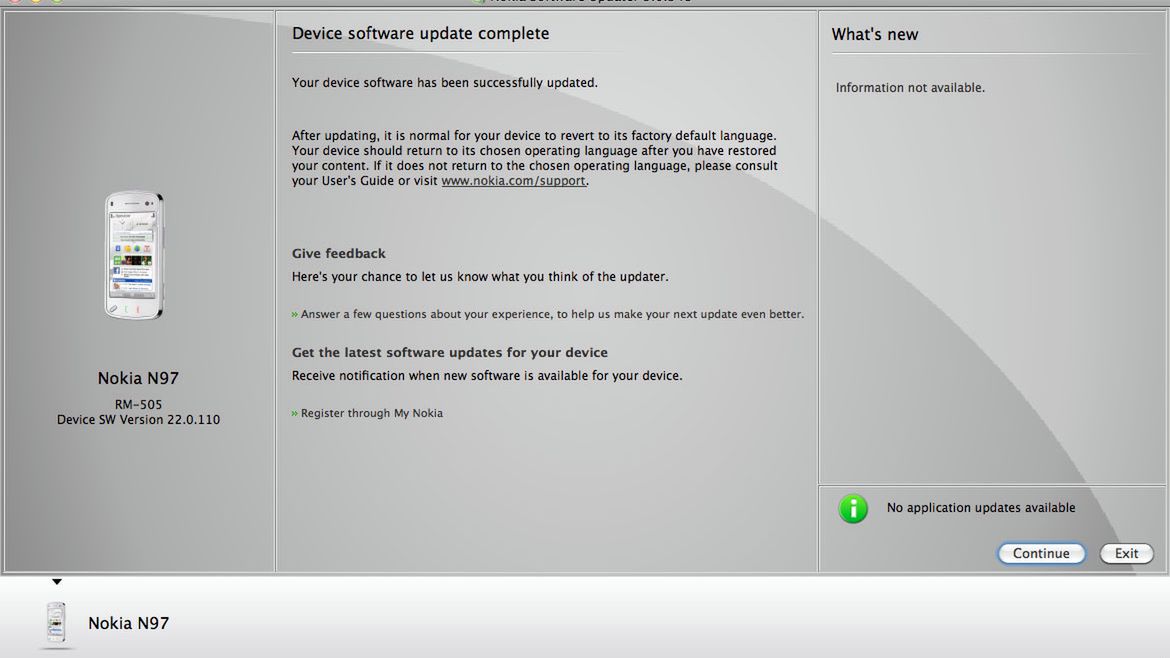 Nokia Software Updater dostępny dla komputerów Mac 1