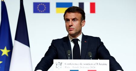 Macron ujawnia. Rozmawiano o wysłaniu wojsk do Ukrainy