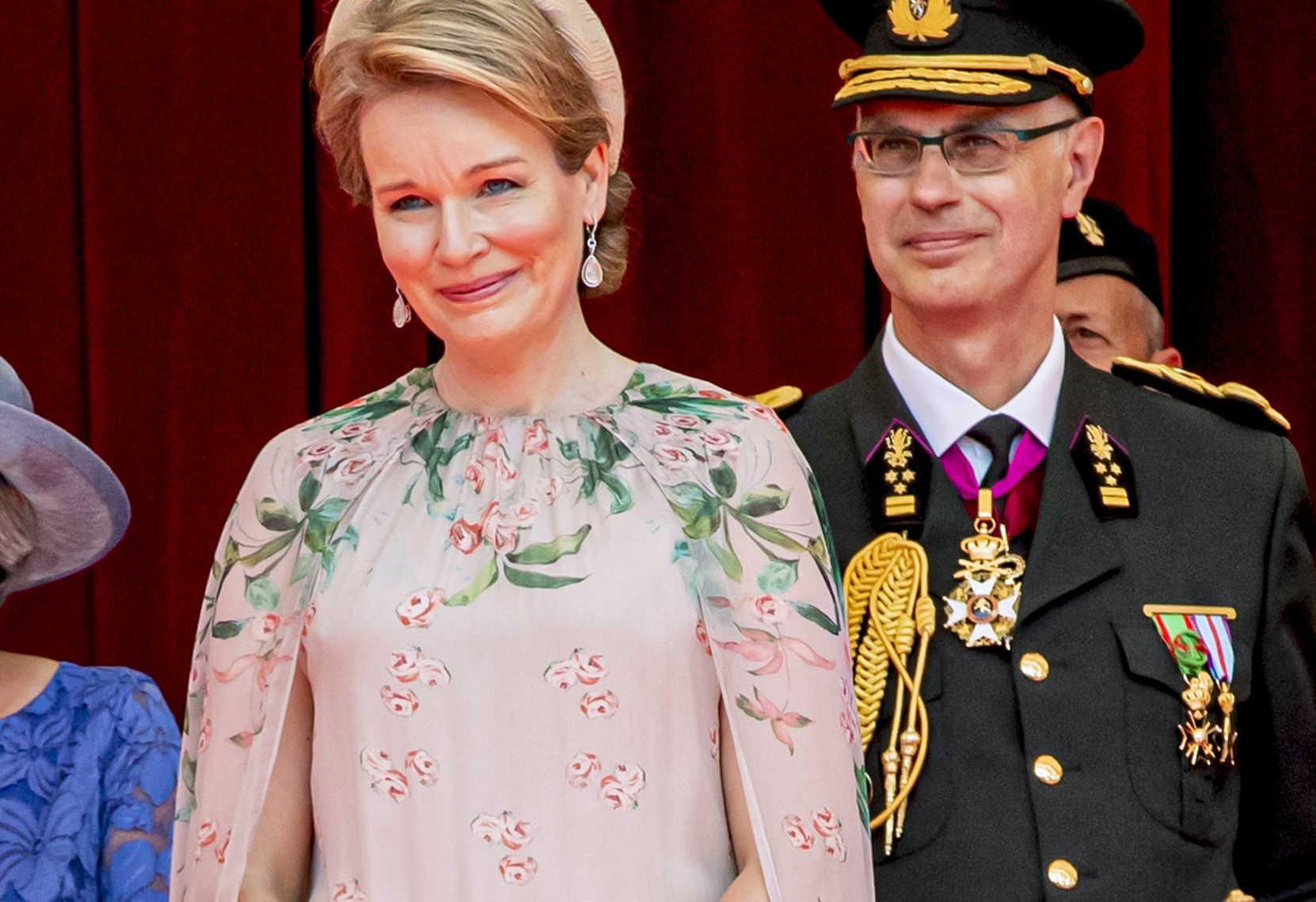 Królowa Matylda odbiera paradę