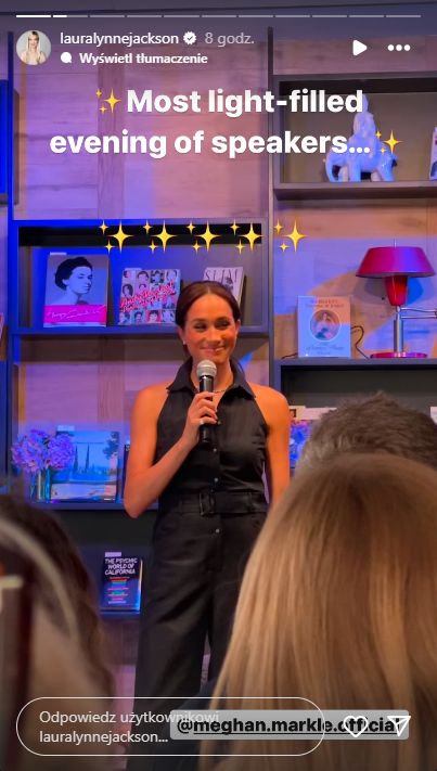 Meghan Markle supported Oprah during the event at the bookstore