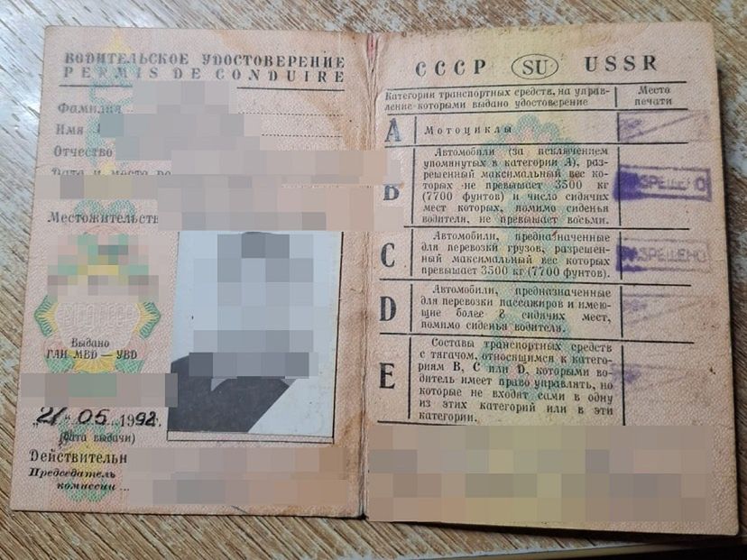 Okazał prawo jazdy wydane przez ZSRR. Sprawą zajmie się sąd