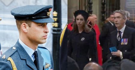 Rzekoma KOCHANKA księcia Williama pojawiła się na pogrzebie królowej Elżbiety II (FOTO)