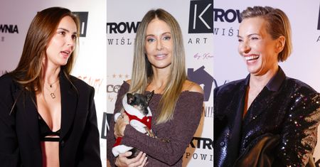 Gwiazdy posyłają uśmiechy na evencie: wydekoltowana Marcela Leszczak, Małgorzata Rozenek, Paulina Smaszcz
