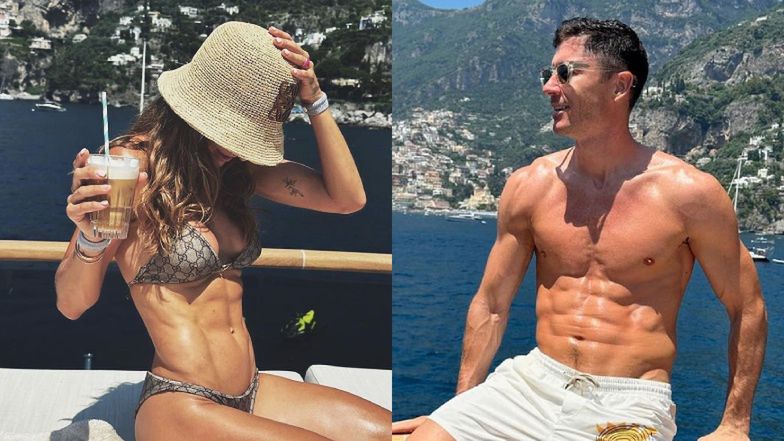 Walka na SZEŚCIOPAKI Lewandowskich: Anna i Robert prezentują imponującą formę w słonecznej Italii. Robią wrażenie?