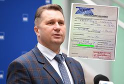"Ty głuchy jesteś?" Minister odpowiada i publikuje "zaświadczenie" lekarskie