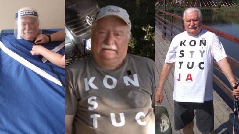 Lech Wałęsa relacjonuje pobyt w uzdrowisku