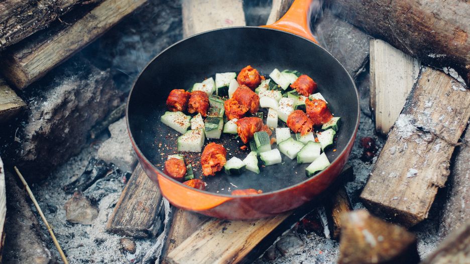 Jedzenie na campingu