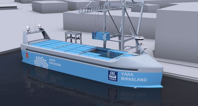 W 2018 roku pojawi się pierwszy autonomiczny statek transportowy