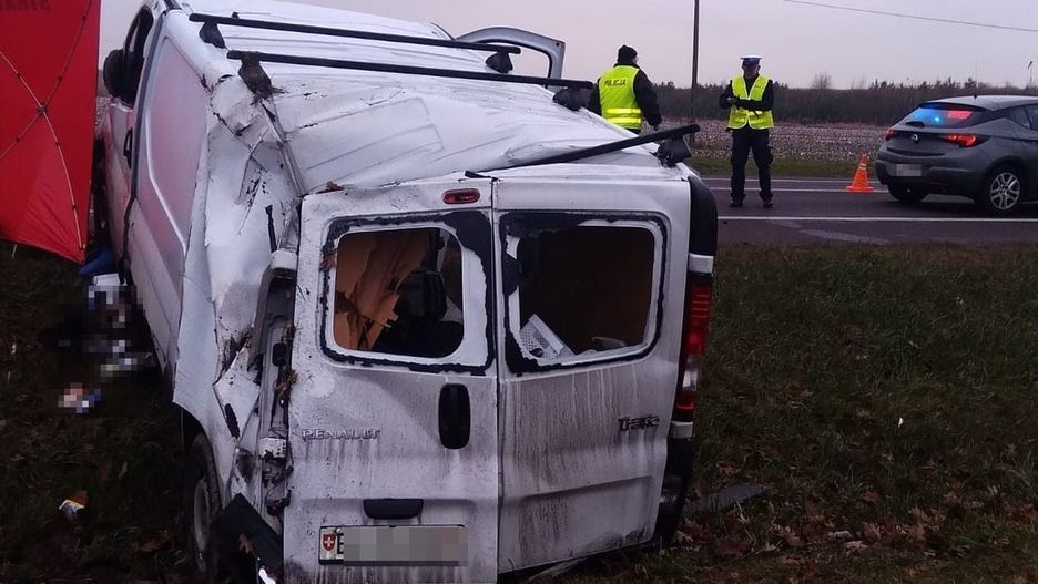 Zabiele. Tragiczny wypadek. Nie żyje mężczyzna 