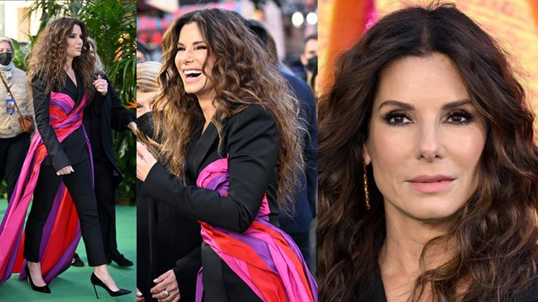 Sandra Bullock promuje film "Zaginione miasto" w Londynie 