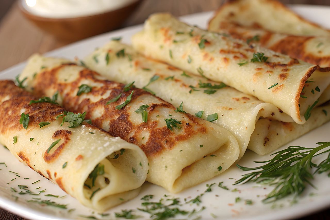 Courgette innovation: Crêpes take centre stage with a twist