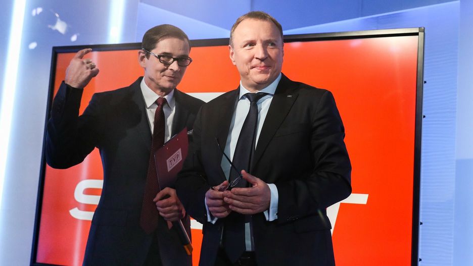 Przemysław Babiarz i Jacek Kurski