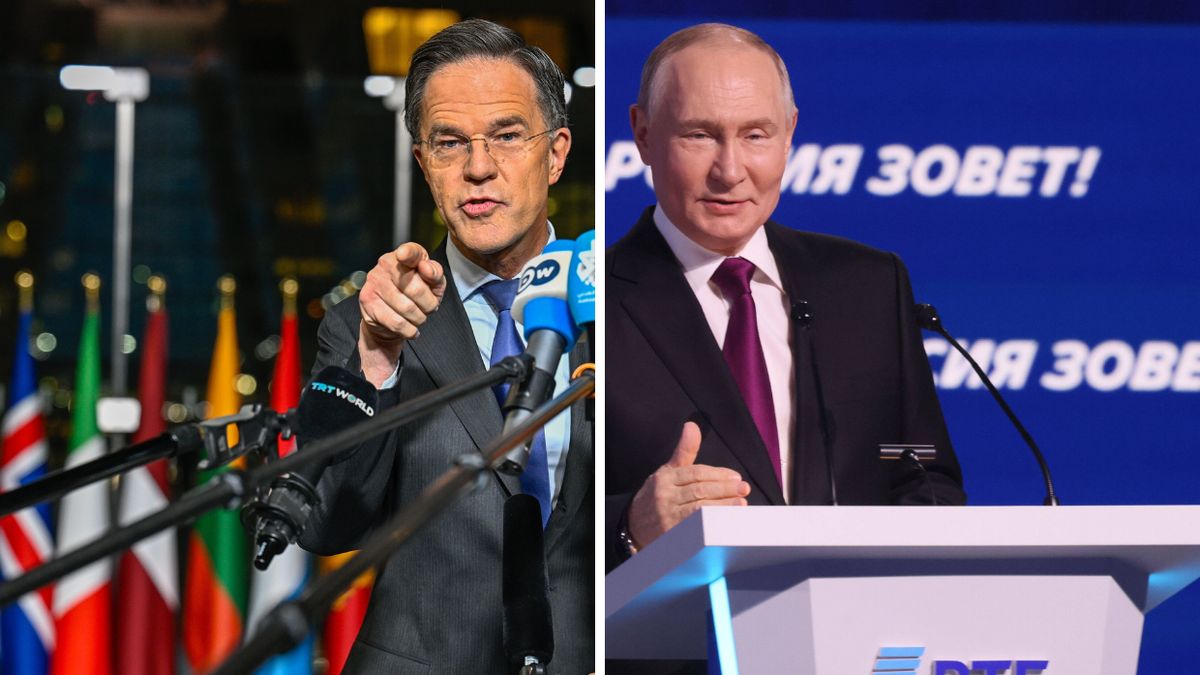 Mark Rutte zareagował na słowa Władimira Putina