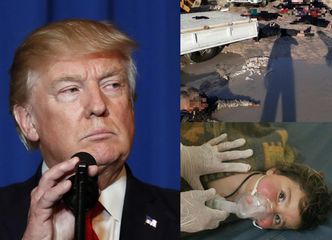 Donald Trump wydał rozkaz ataku na Syrię! "Żadne dziecko nie powinno doświadczać takiego horroru"