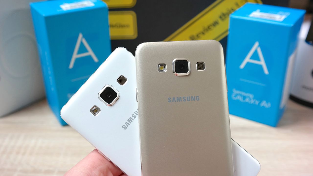 Samsung Galaxy A3 oraz Galaxy A5 Rozpakowanie