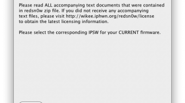 DevTeam wydaje RedSn0w 0.9.5b5-5 1