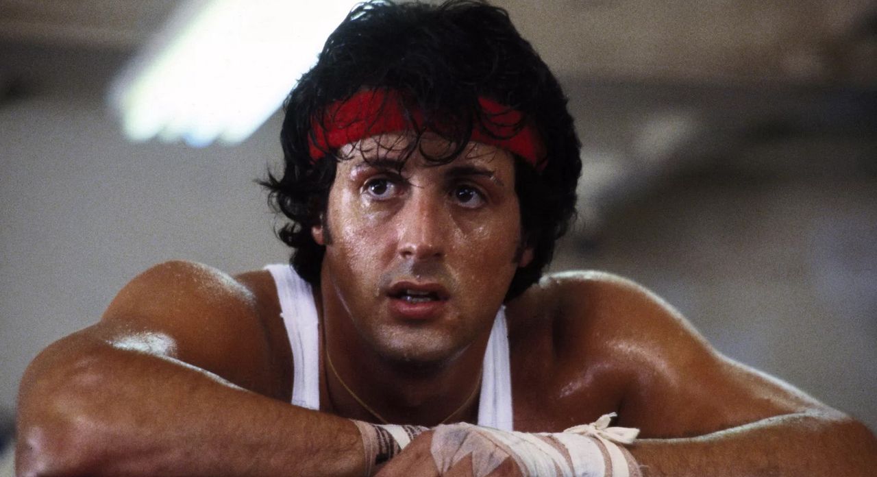 Sylvester Stallone w filmie "Rocky"