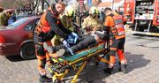 Widowiskowe ćwiczenia służb ratowniczych w centrum Chełmna. Mamy zdjęcia