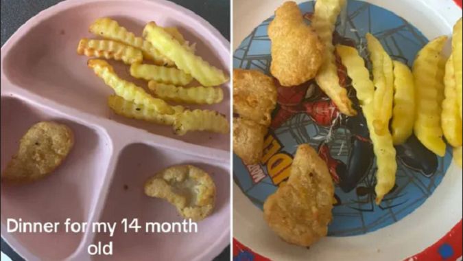 Matka czwórki dzieci pokazuje, co podała im na obiad. Internet podzielony