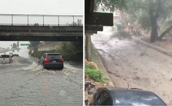 Stan wyjątkowy w Los Angeles. Nad miastem przeszły potężne burze