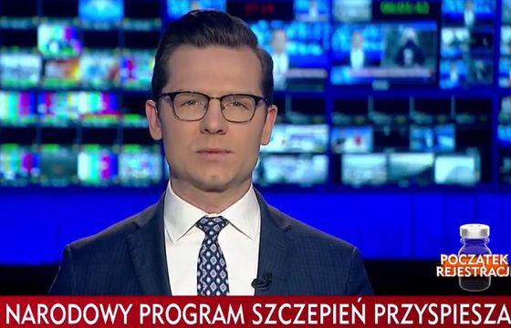 W TVP Info zawyżono liczbę Polaków zaszczepionych na koronawirusa (wideo)