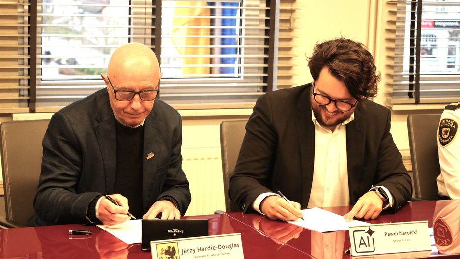 Podpisanie umowy w szczecineckim ratuszu