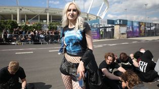 Metalowa moda w Chorzowie. Tak fani legendy ubrali się na koncert dekady