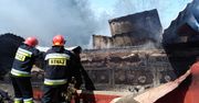 Pożar garażu w gminie Bałtów