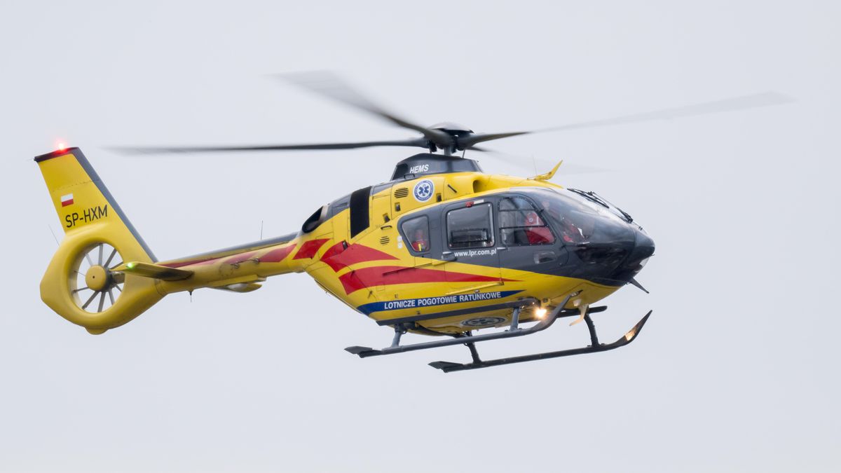 Lotnicze Pogotowie Ratunkowe wysłało śmigłowiec do Prudnika