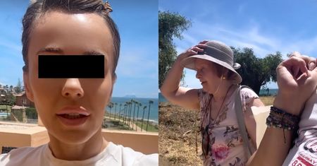Dorota R. wypoczywa z mamą w Hiszpanii. Przy okazji zwróciła się do mediów