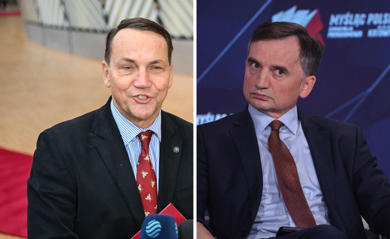 Sikorski robi przytyk Ziobrze