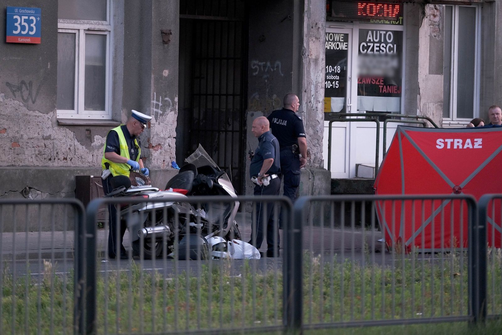 Tragiczny wypadek w Warszawie 
