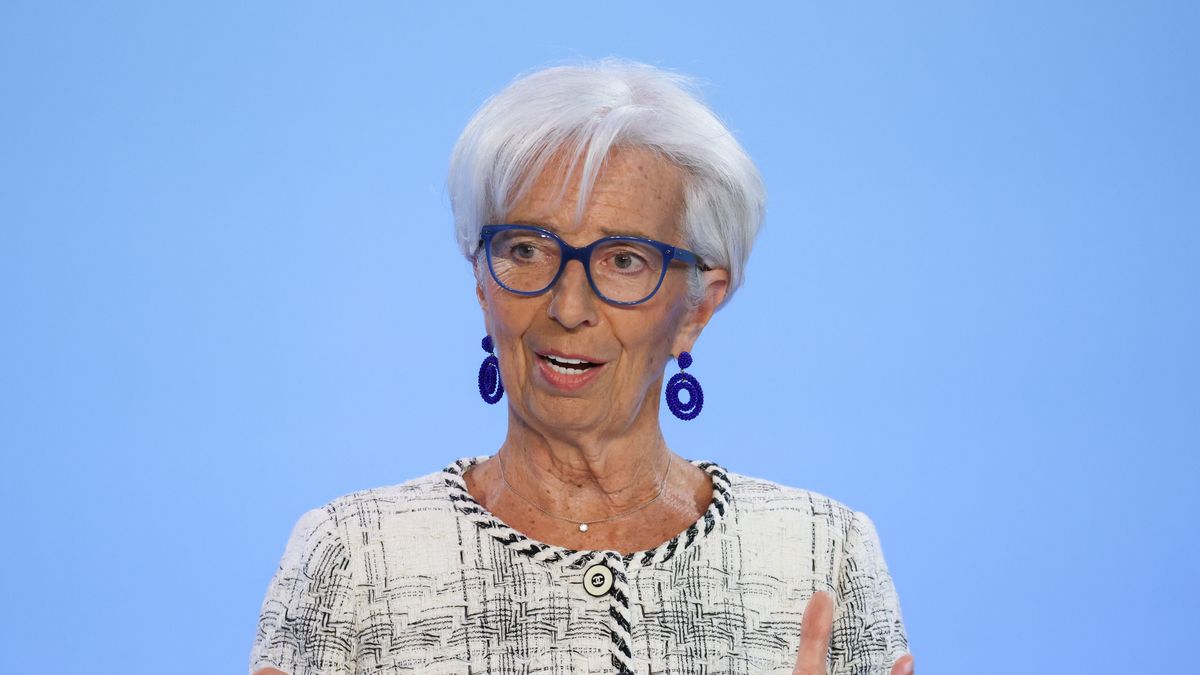 European Central Bank President Christine Lagarde Rates Decision News Conference
Bloomberg
presser, european, press, german, macro economics, news conference, emea, key rates news, european central bank, ecb, business news, industries, corporate finance, finance, financial, economic news, euro members, e.u., eu