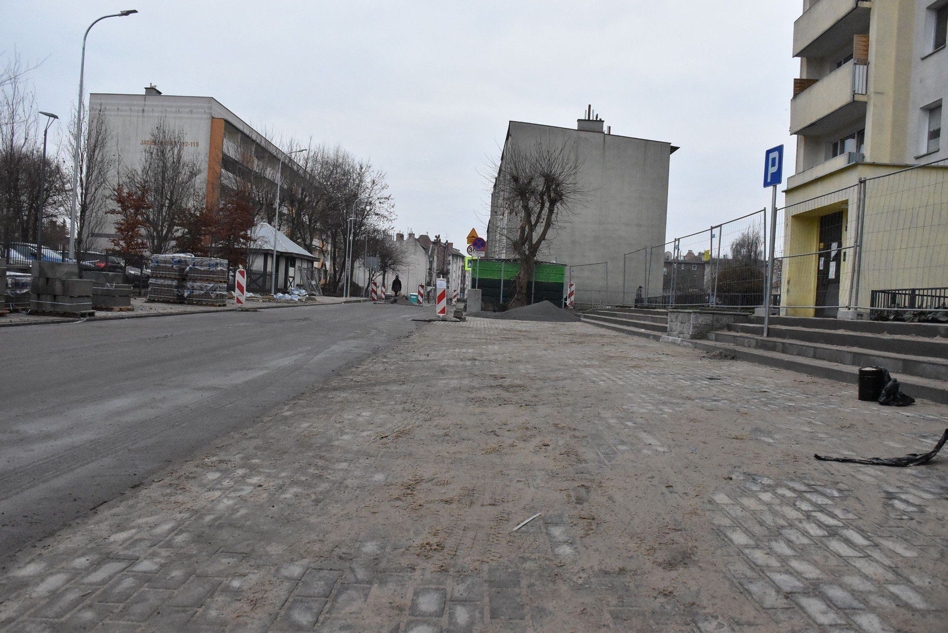 Przebudowa ulicy Jagiellońskiej w Malborku