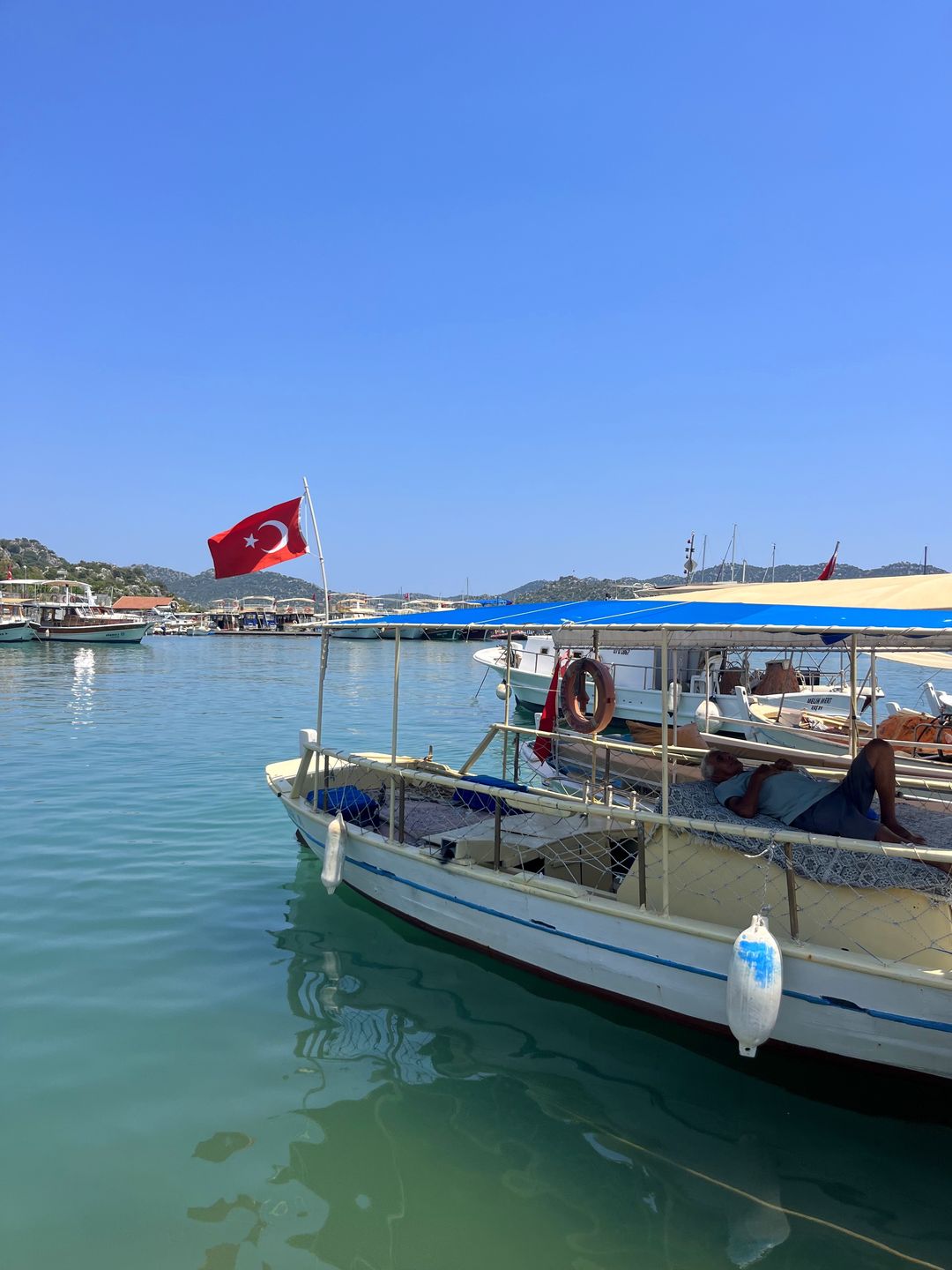 Marina w Kaleüçağız jest niewielka, ale urocza