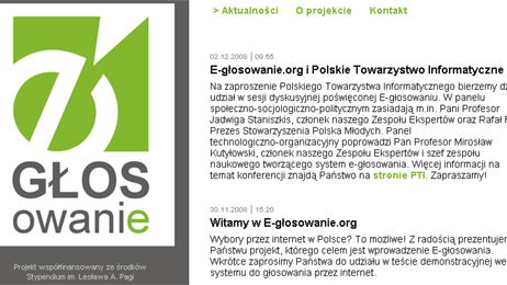 E-głosowanie - inicjatywa obywatelska 1