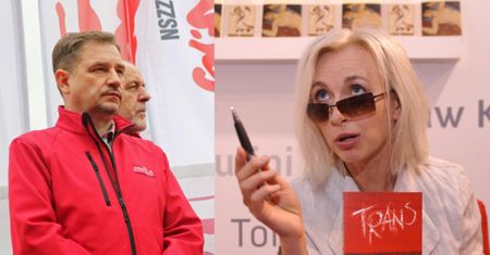 Gretkowska atakuje szefa "Solidarności": "Ch*j bez cycków! Nie wycieraj sobie Polkami ZDRADZIECKIEJ MORDY"
