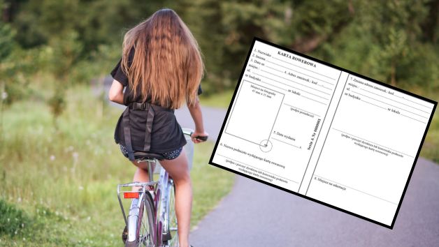 Dzieci między 10 a 18 rokiem życia muszą mieć ze sobą kartę rowerową podczas przejażdżek