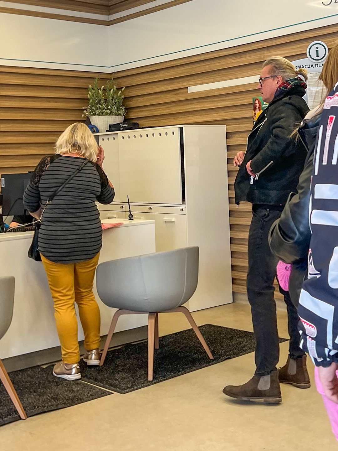 Jarosław Jakimowicz załatwia sprawy na mieście