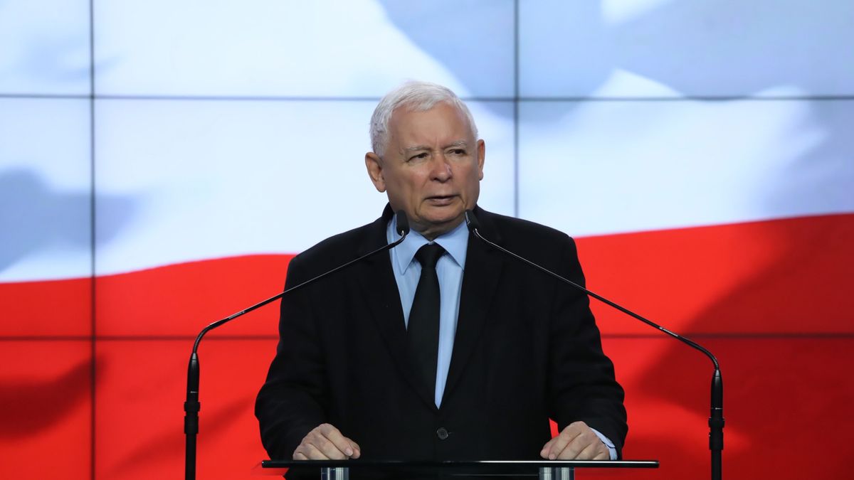 Nieufny Jarosław Kaczyński