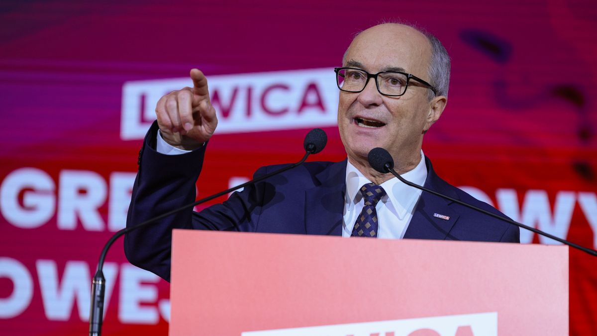 W�odzimierz Czarzasty
Warszawa, 14.12.2025. Marsza�ek Sejmu W�odzimierz Czarzasty podczas Kongresu Wyborczego Nowej Lewicy w Air Port Hotel Ok�cie w Warszawie, 14 bm. (sko) PAP/Rafa� Guz
Rafa� Guz
kongres, nowa lewica, polityk, polityka, wyborczy, partia polityczna Nowej Lewicy, nowy przewodnicz�cy, wyb�r wybory nowego przewodnicz�cego