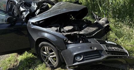 Koszmarny wypadek na prostej drodze. Nie żyją dwie osoby