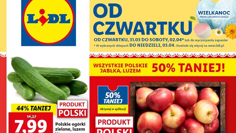 Lidl gazetka od czwartku 31.03