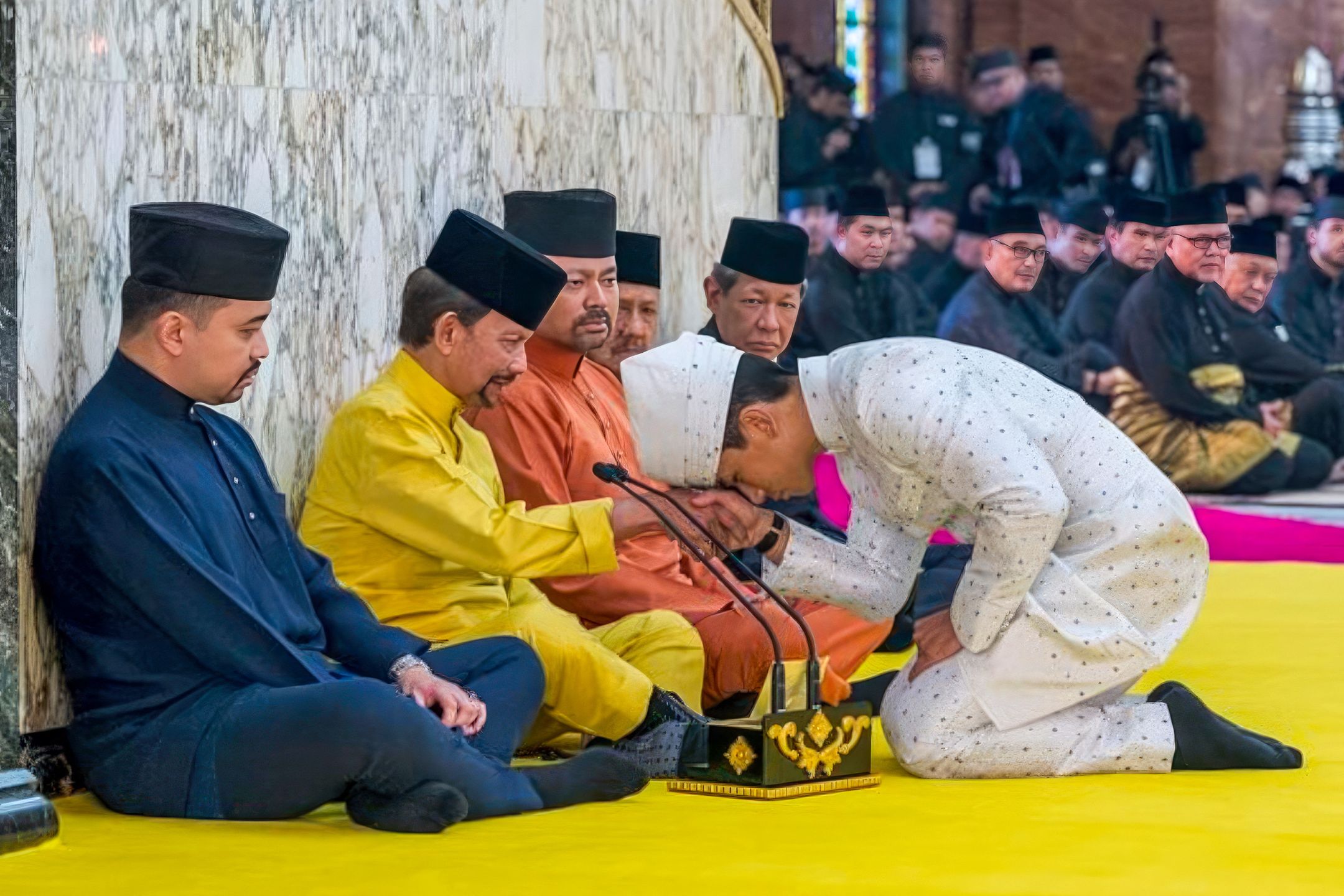 Ślub syna sułtana Brunei, księcia Abdula Mateena i Anishy Isy Kalebic